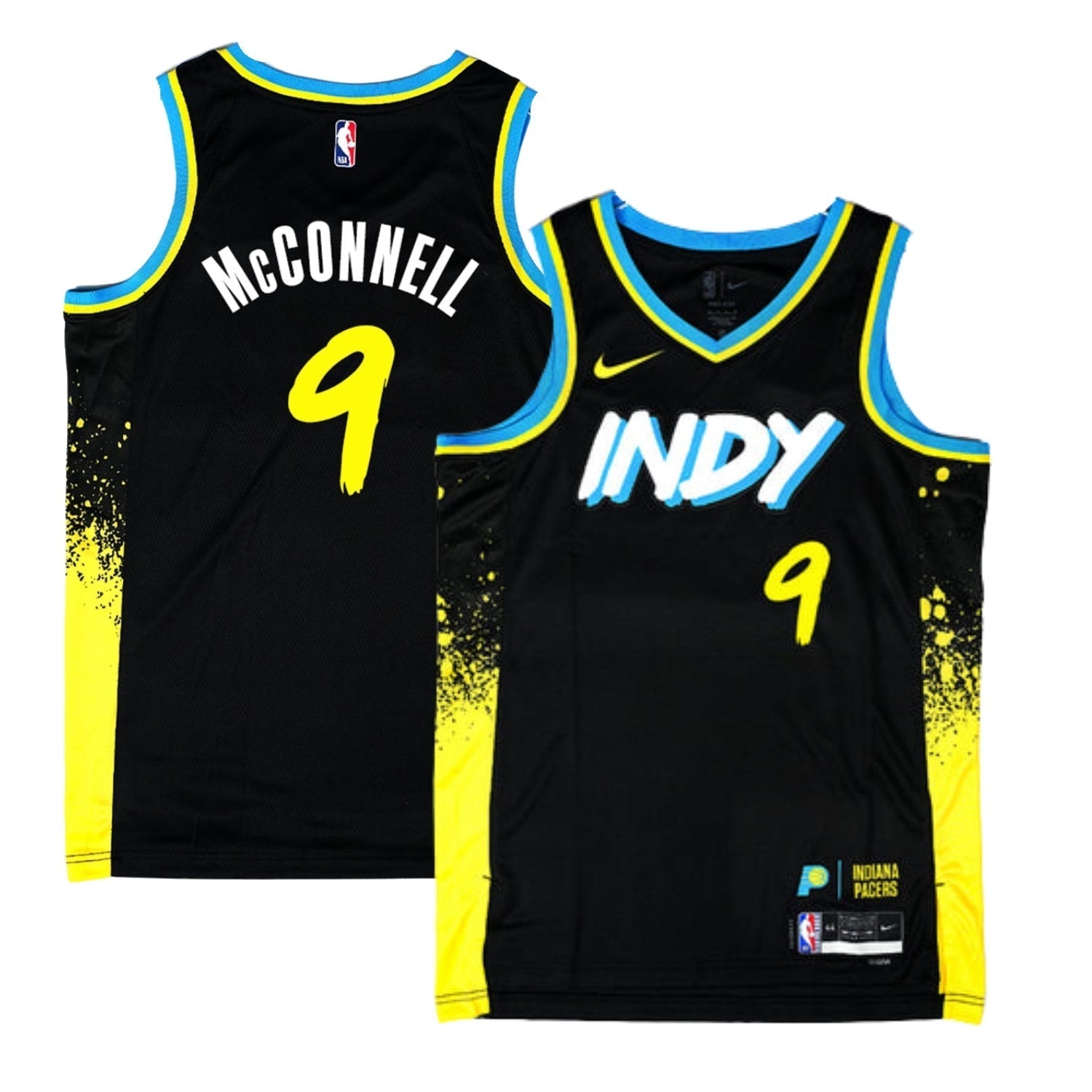 TJ McConnell Indiana Pacers 9 Jersey