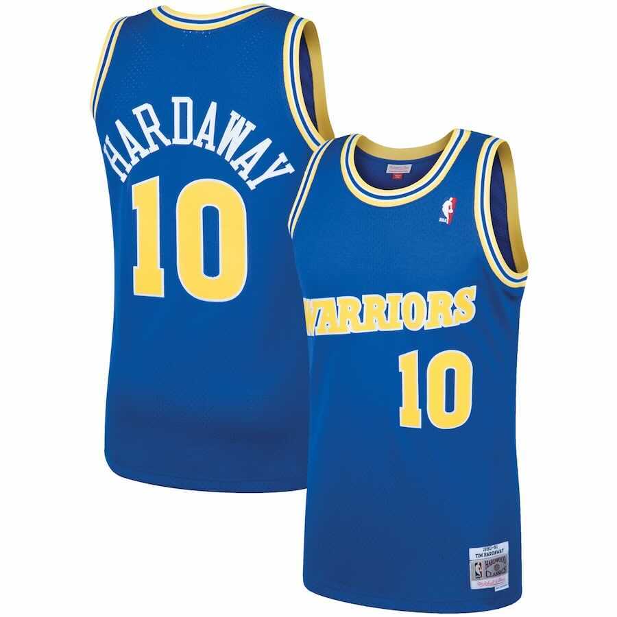 Tim Hardaway Golden State Warriors 10 Jersey