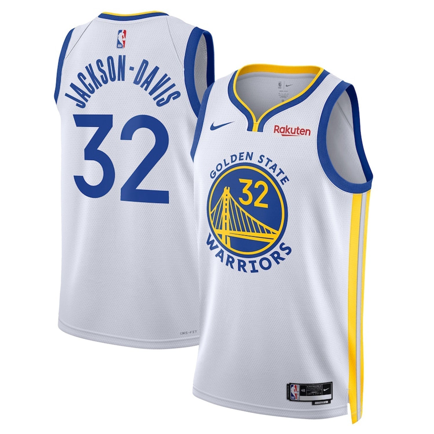 Trayce Jackson Davis Golden State Warriors 32 Jersey