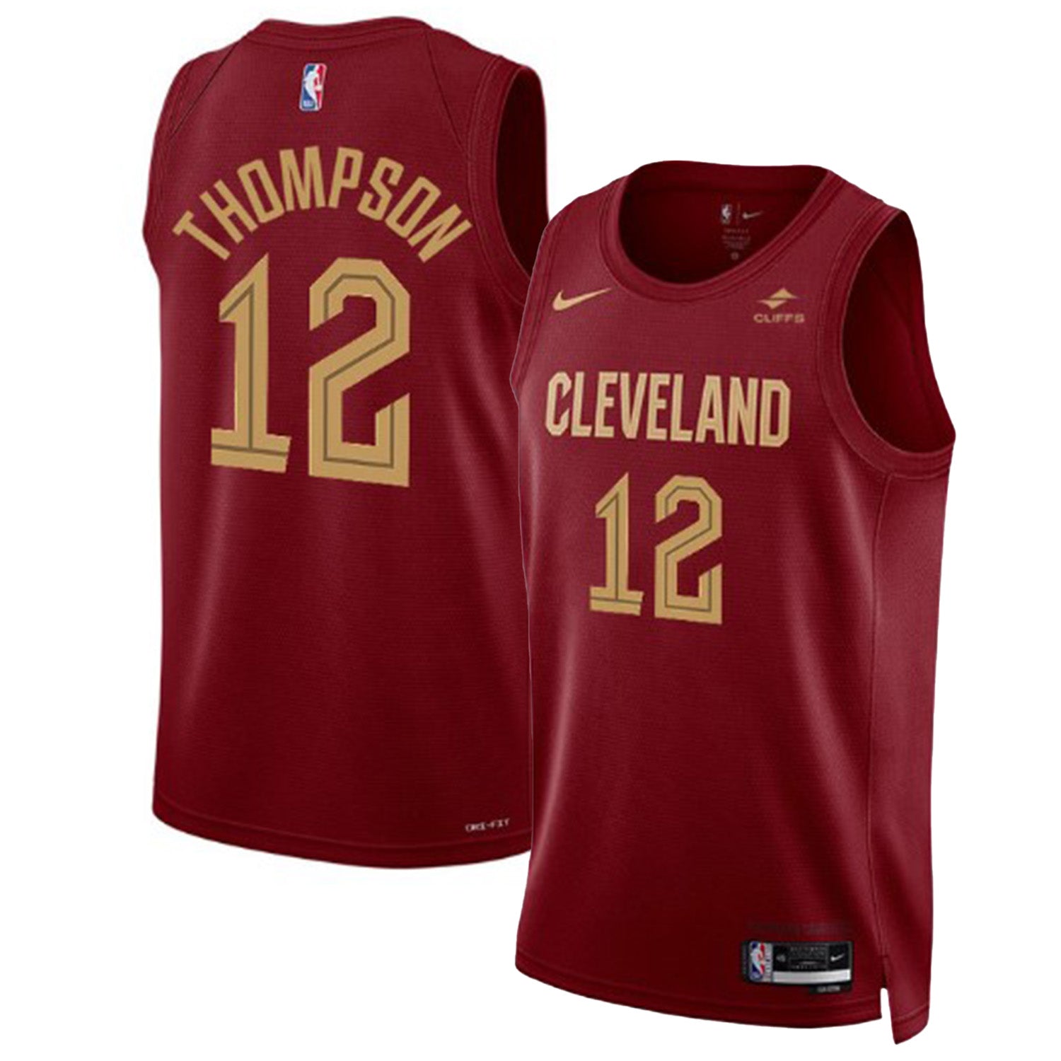 Tristan Thompson Cleveland Cavaliers 12 Jersey