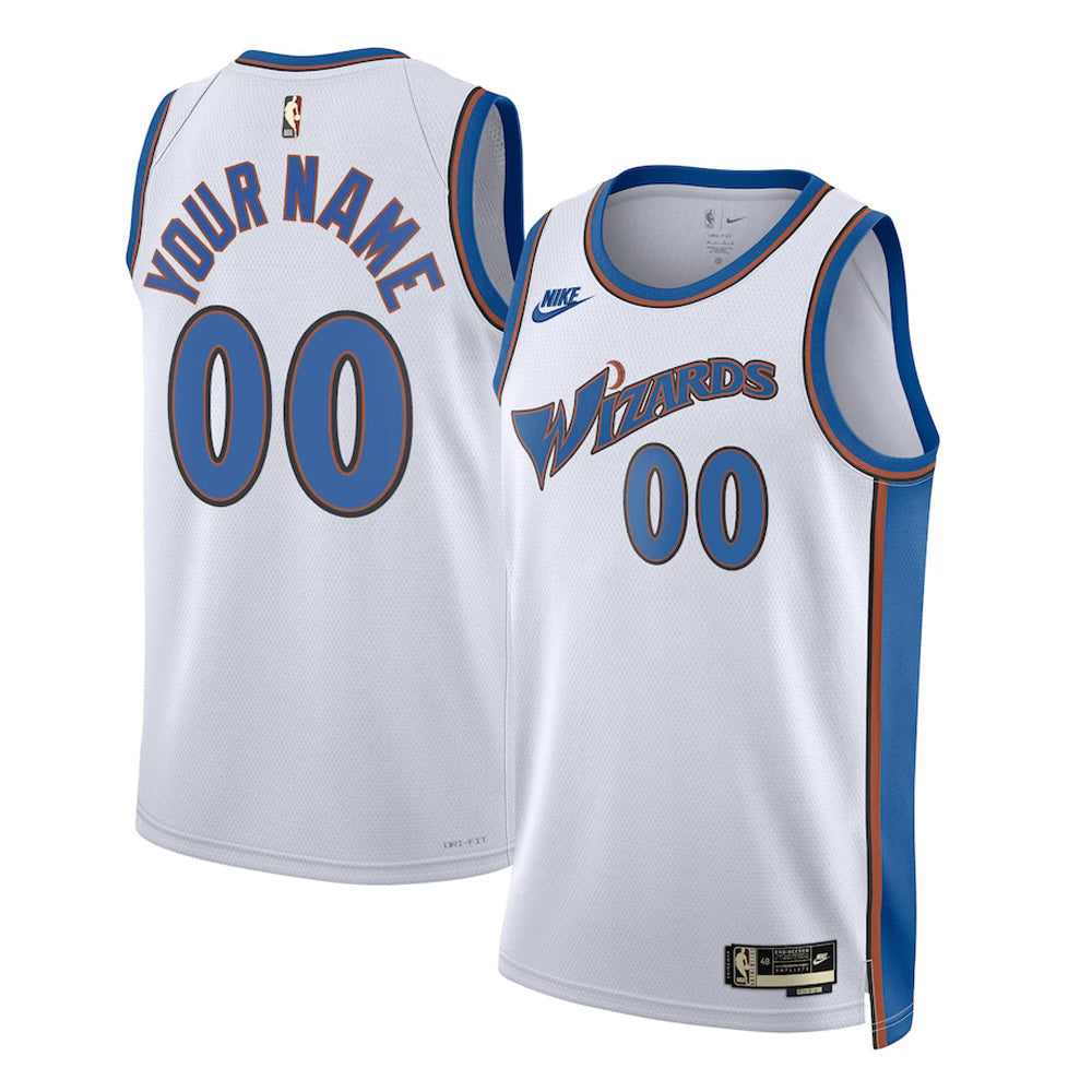 Washington Wizards Blank Custom Jersey