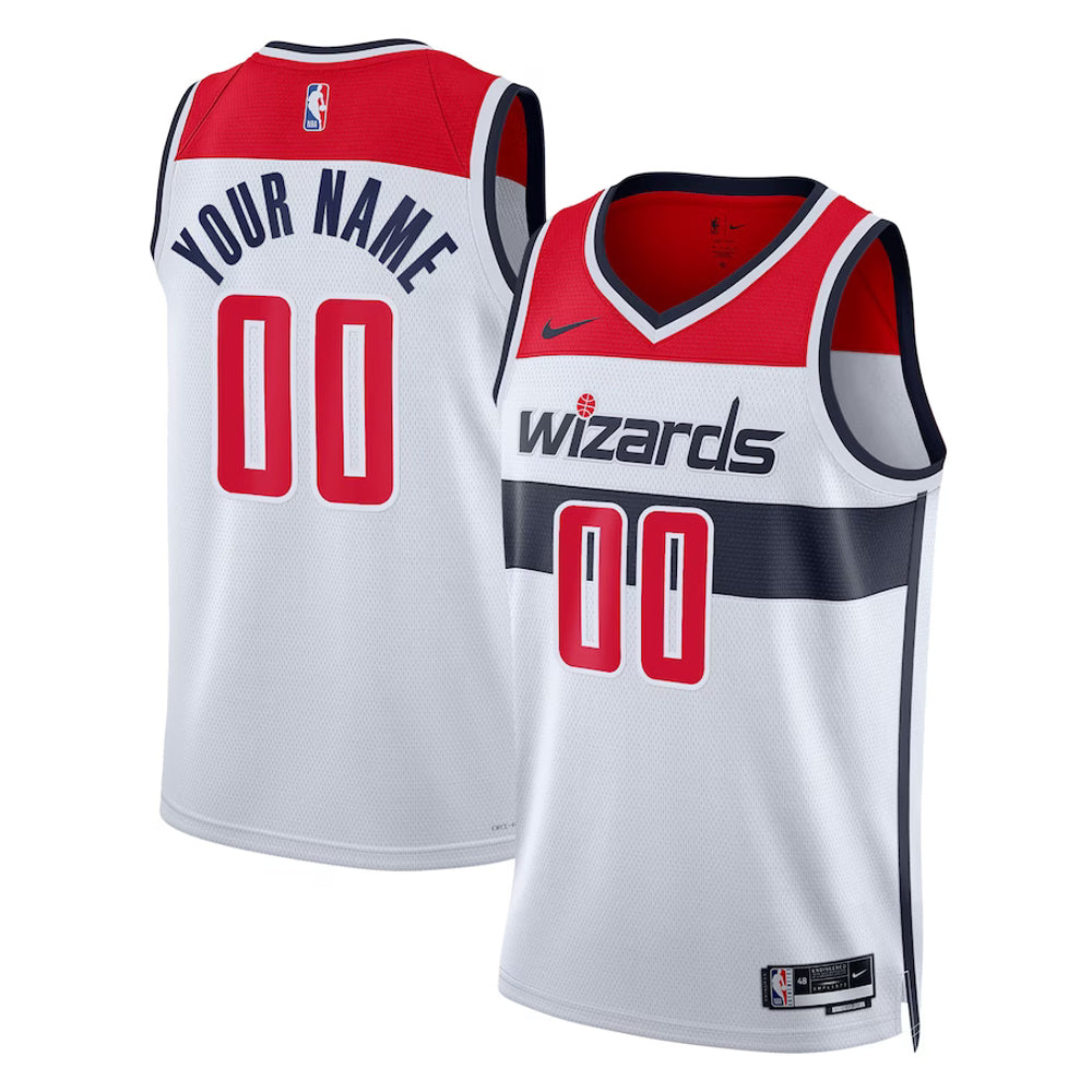 Washington Wizards Blank Custom Jersey