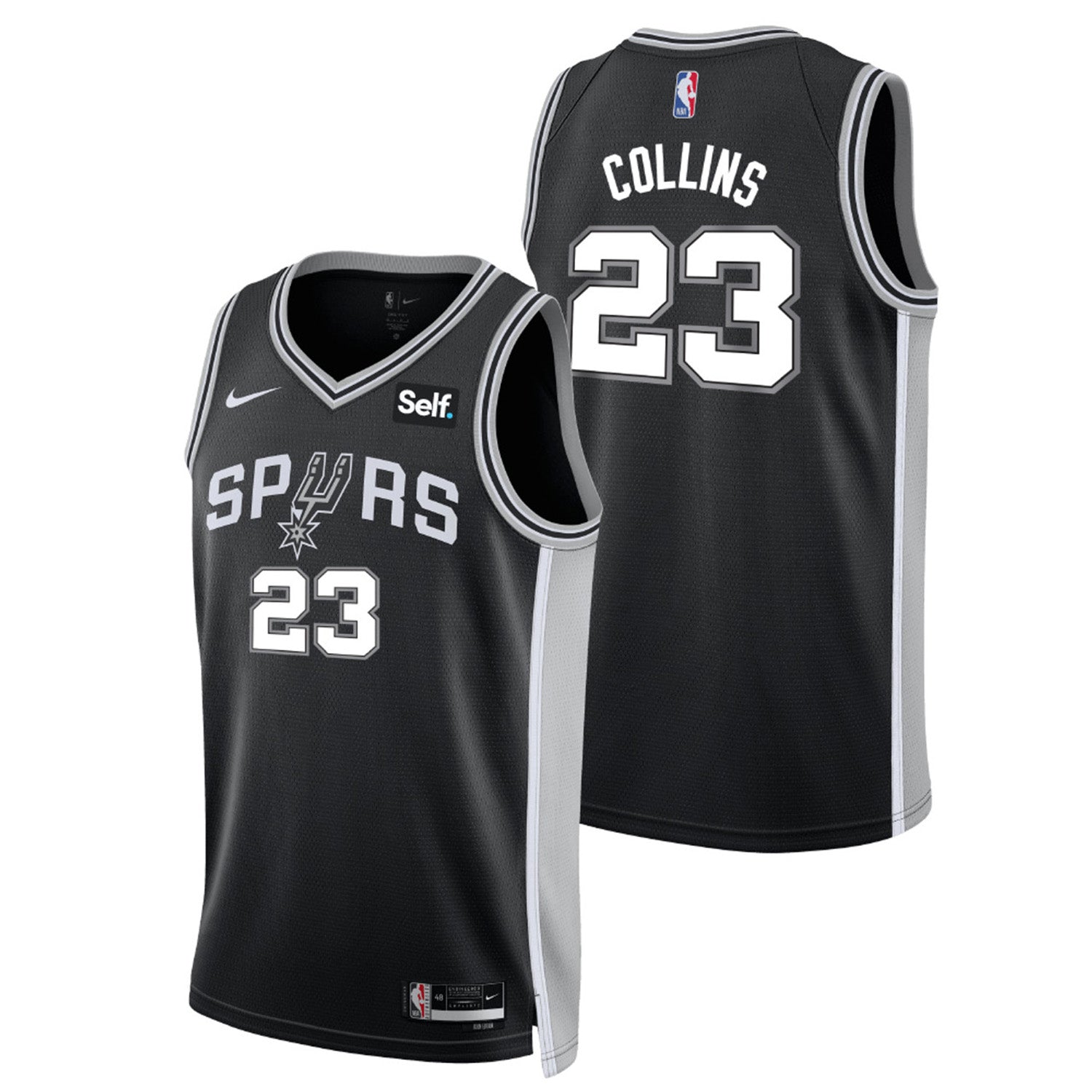 Zach Collins San Antonio Spurs 23 Jersey