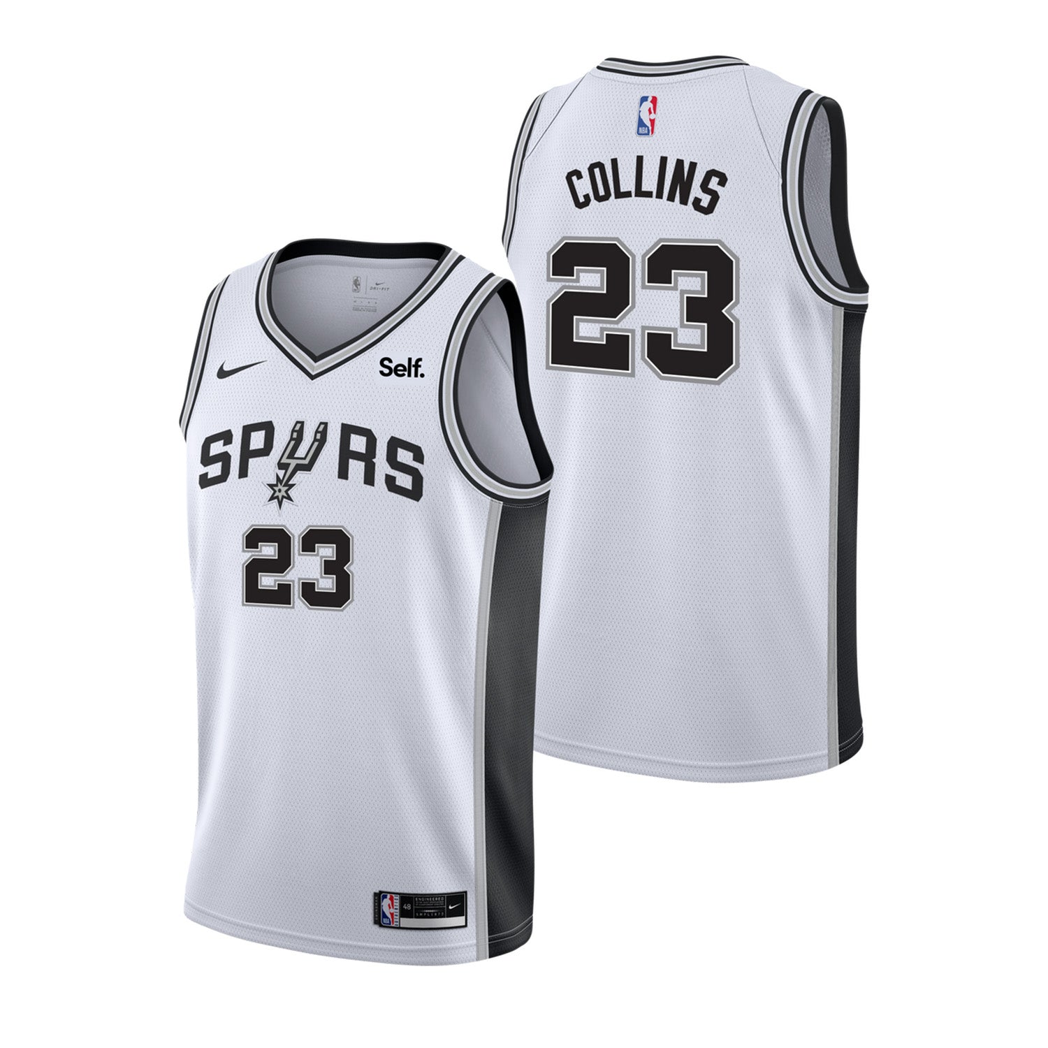Zach Collins San Antonio Spurs 23 Jersey