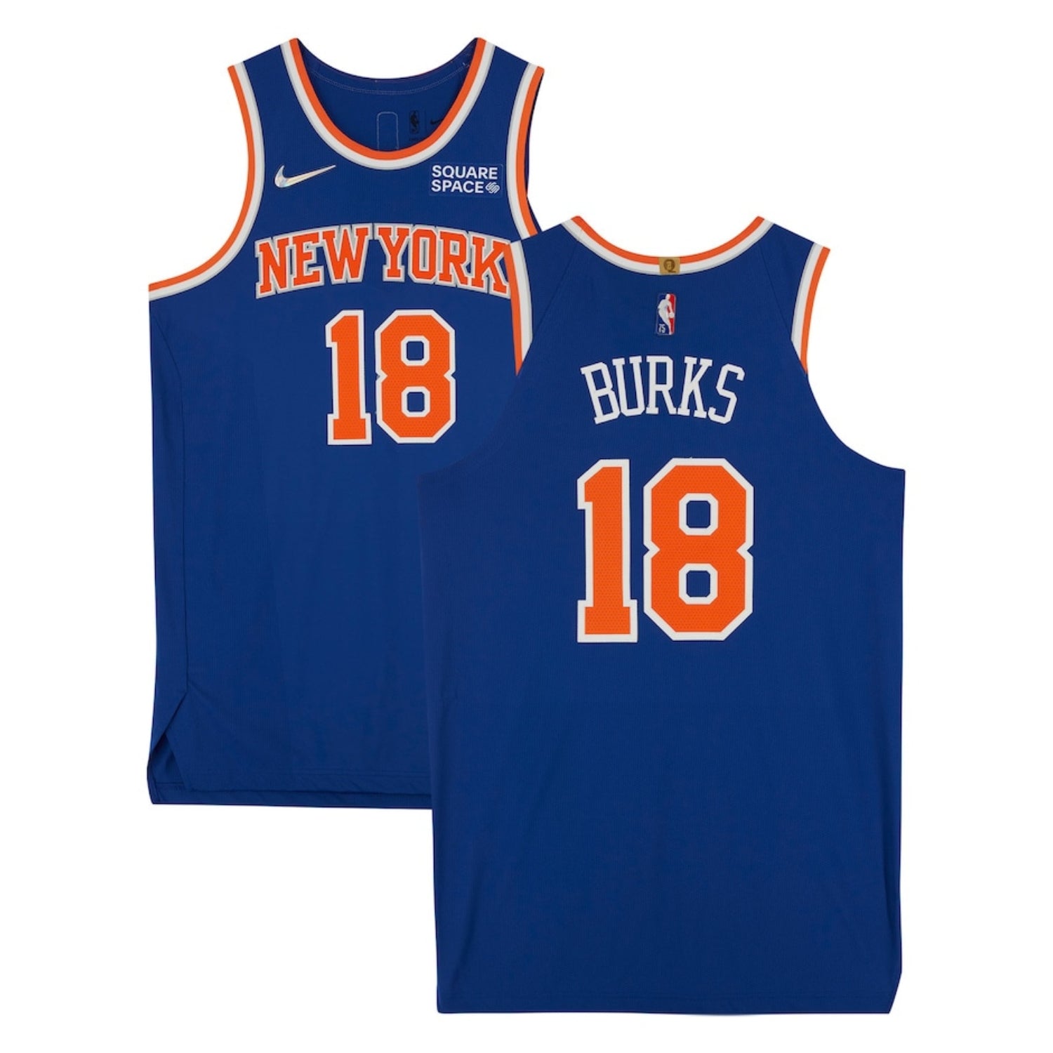 Alec Burks New York Knicks 18 Jersey