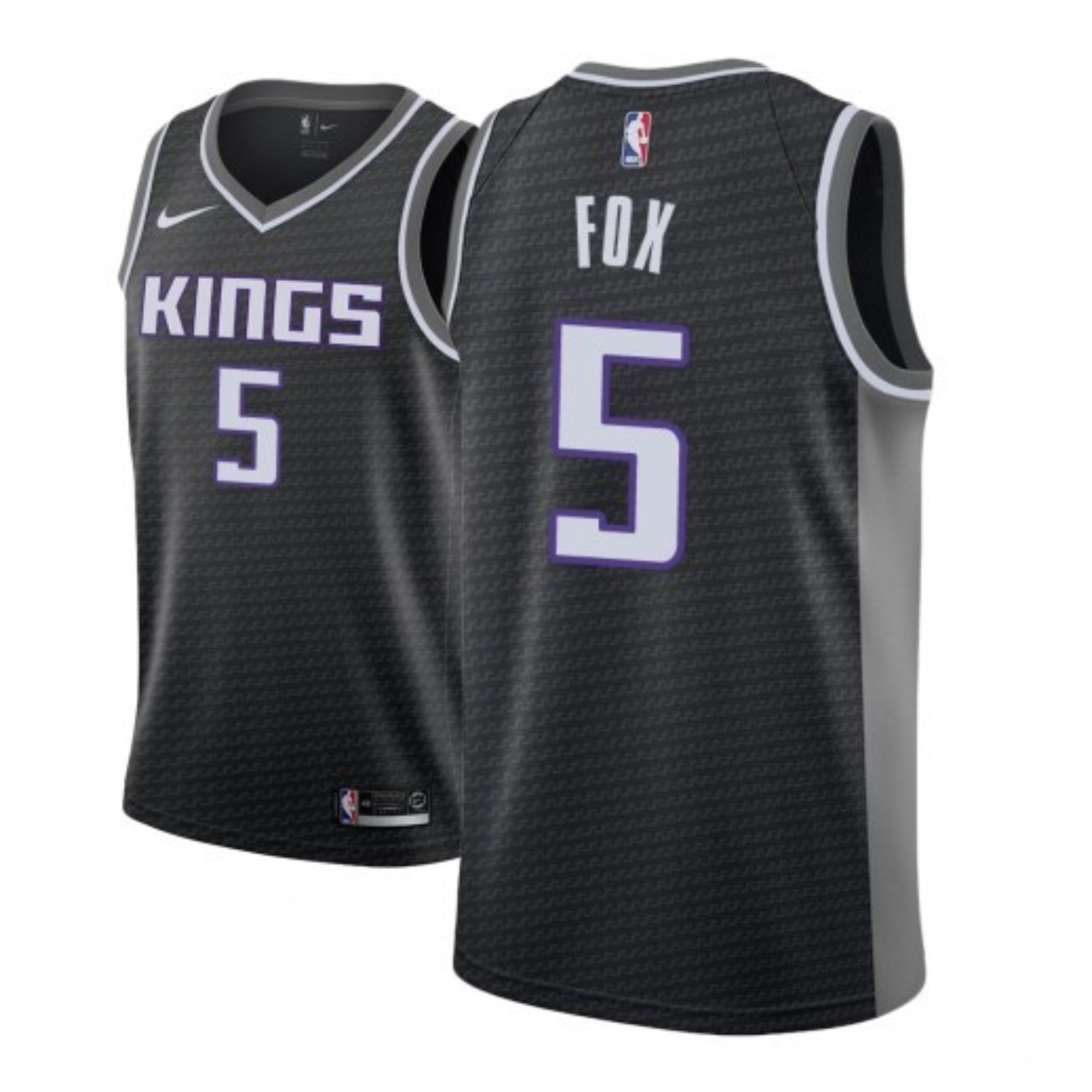 De'Aaron Fox Sacramento Kings 5 Jersey
