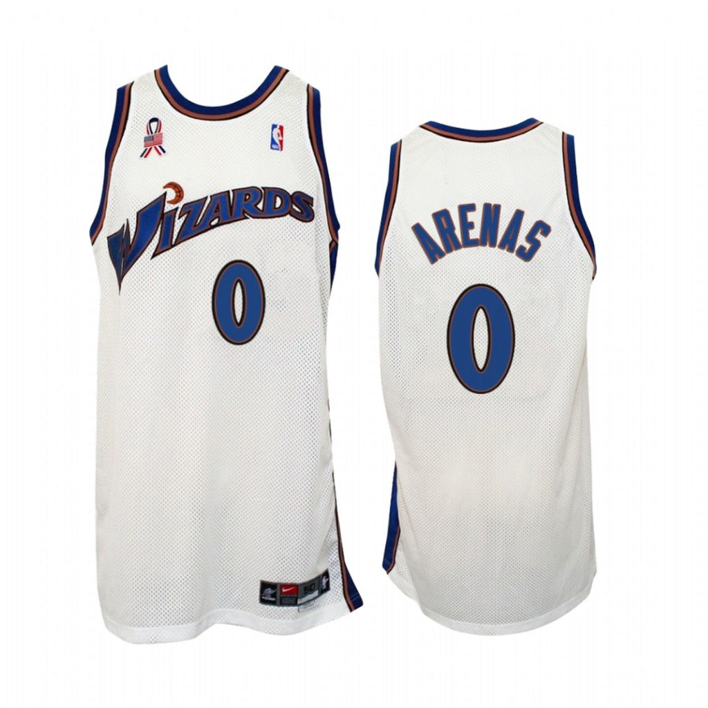 Gilbert Arenas Washington Wizards 0 Retro Jersey