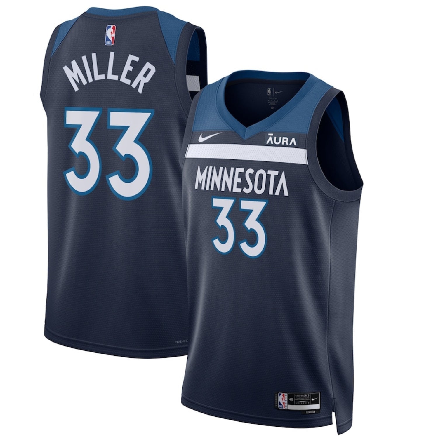 Leonard Miller Minnesota Timberwolves 33 Jersey
