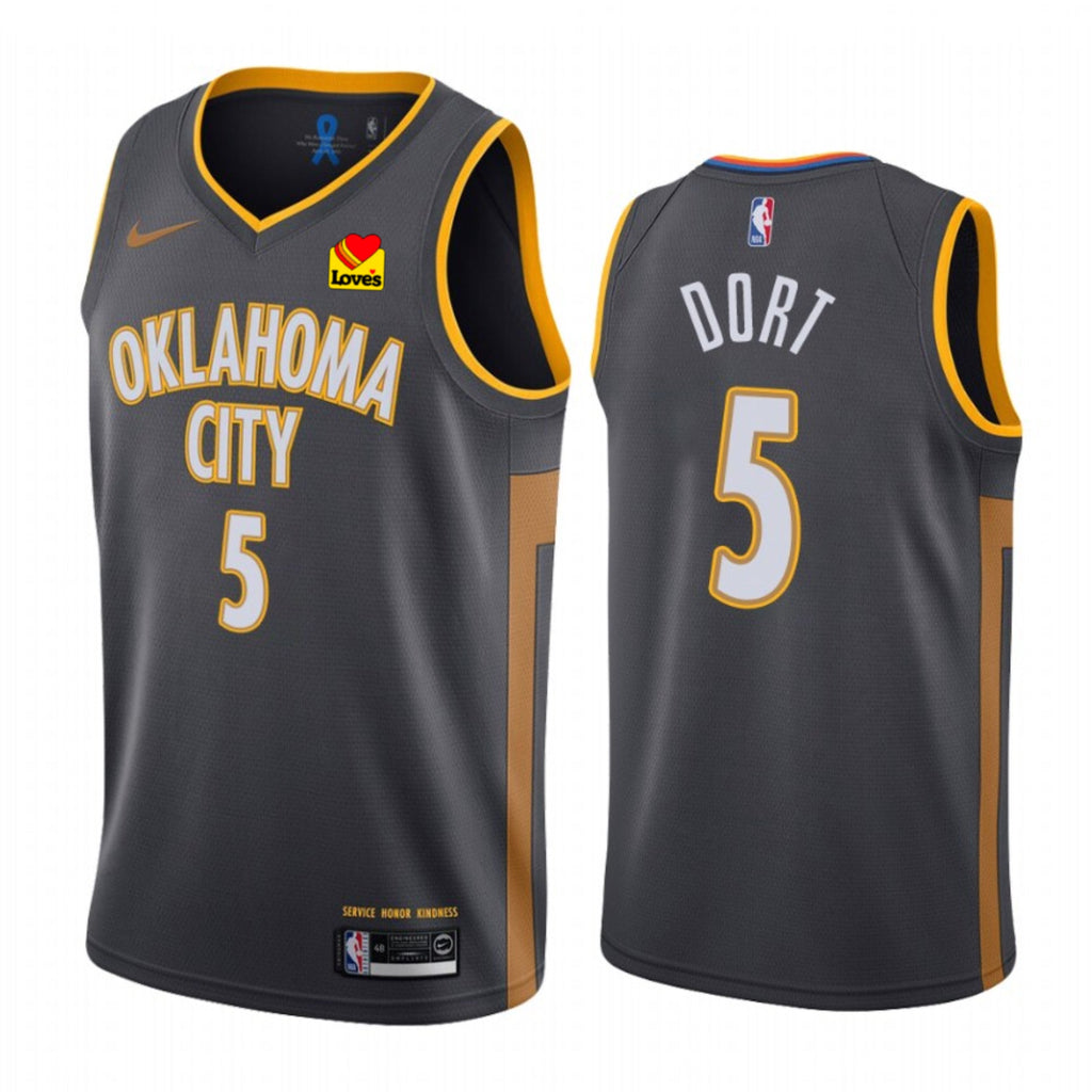 Luguentz Dort Oklahoma Thunder 5 Jersey