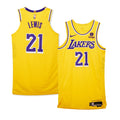 Maxwell Lewis Los Angeles Lakers 21 Jersey