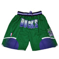 Milwaukee Bucks Retro Shorts