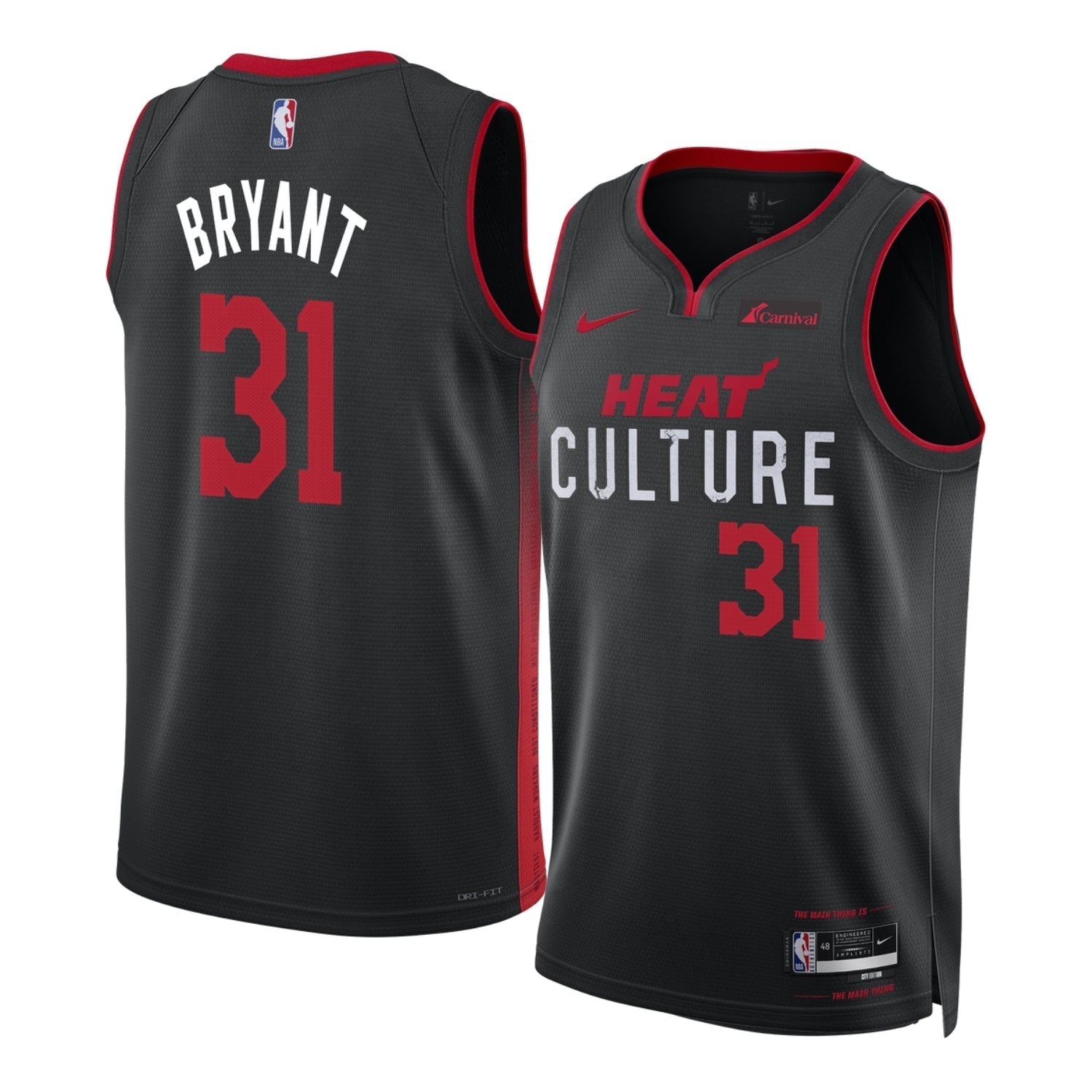 Thomas Bryant Miami Heat 31 Jersey