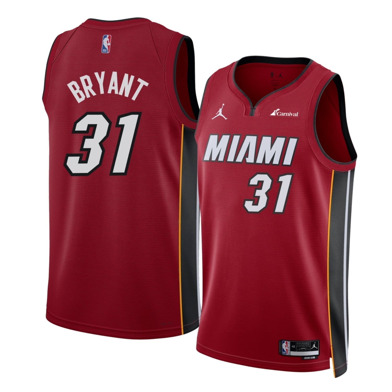 Thomas Bryant Miami Heat 31 Jersey
