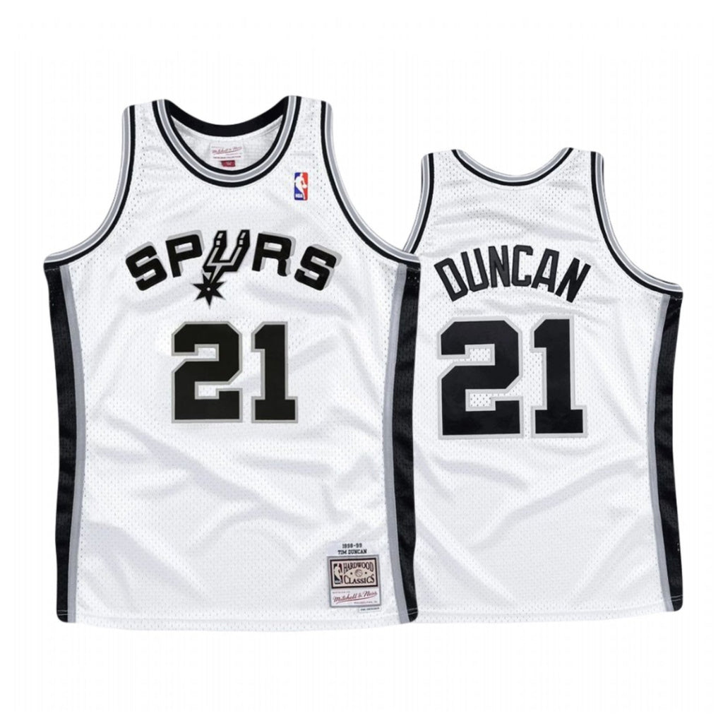 Tim Duncan San Antonio Spurs 21 Retro Jersey