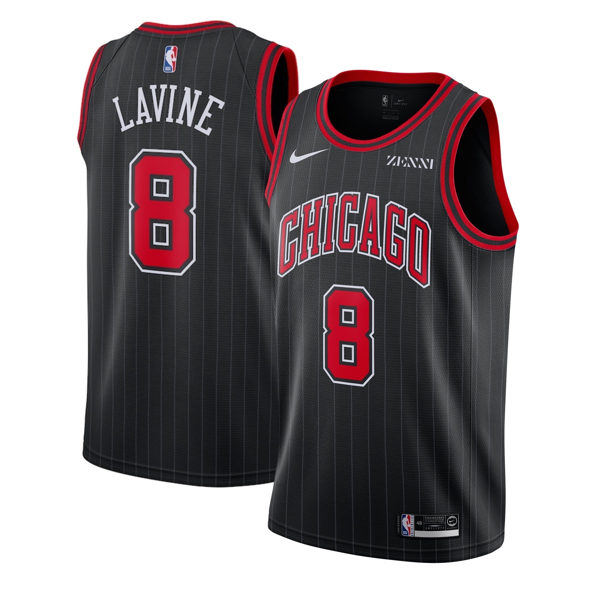 Zach Lavine Chicago Bulls 8 Jersey