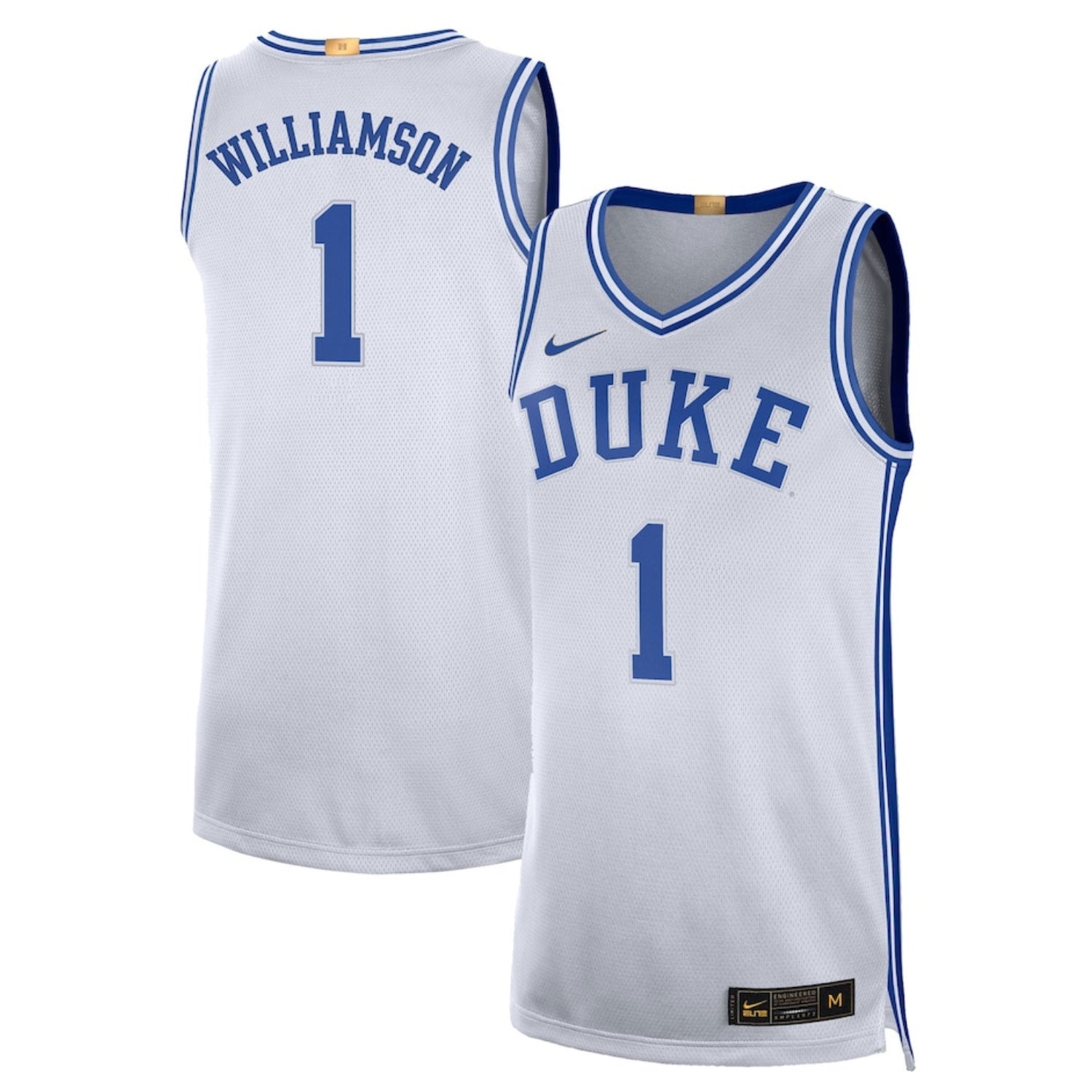Zion Williamson Duke Blue Devils 1 Jersey