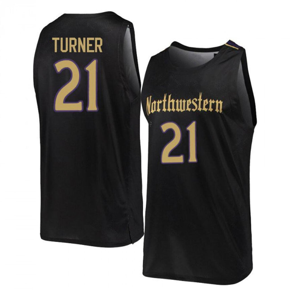 A.J. Turner Northwestern Wildcats 21 Jersey