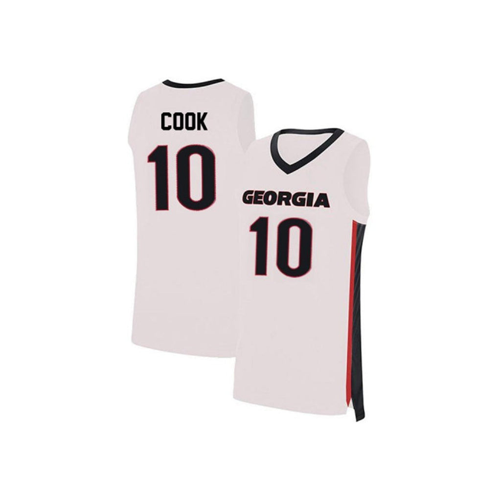 Aaron Cook Georgia Bulldogs 10 Jersey