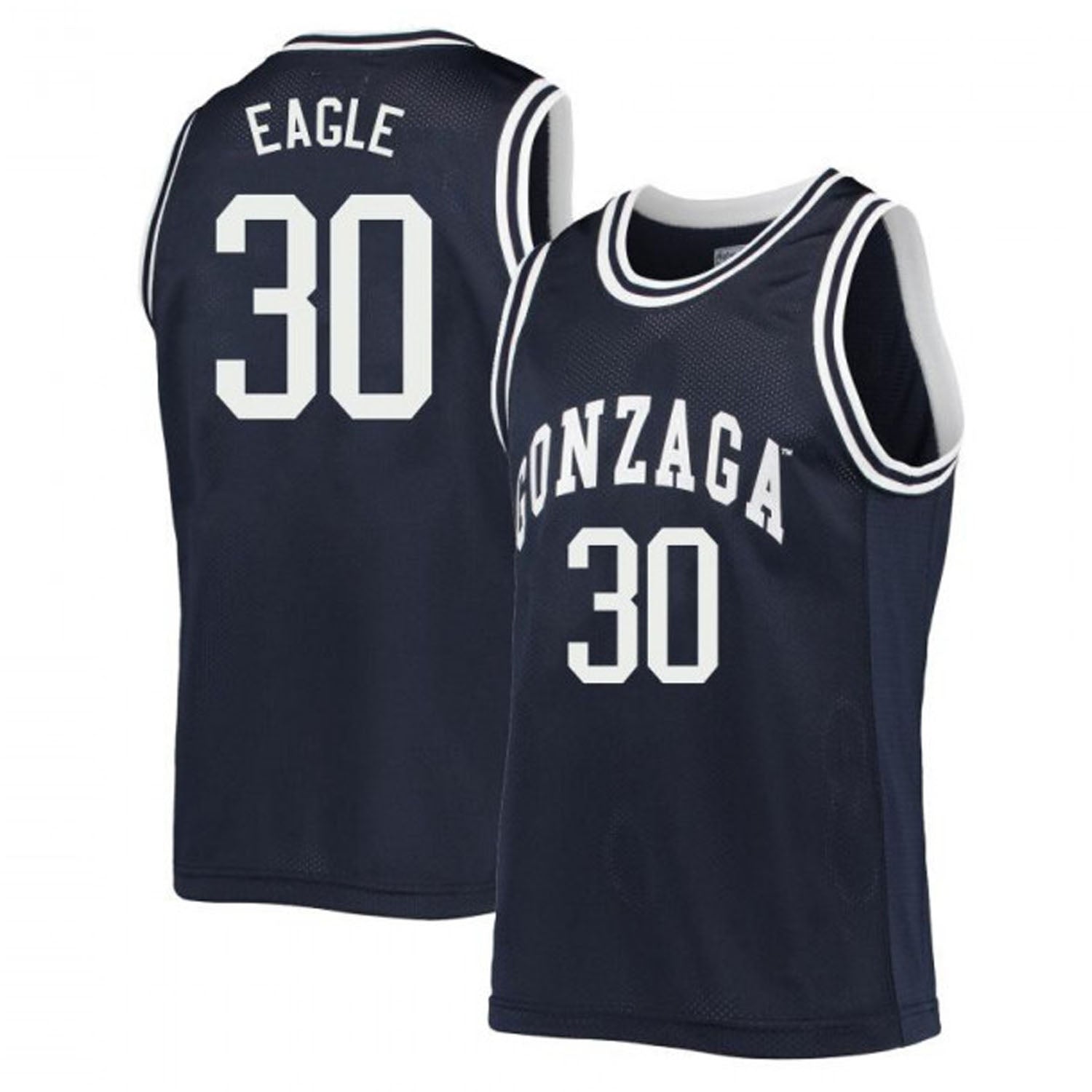 Abe Eagle Gonzaga Bulldogs 30 Jersey