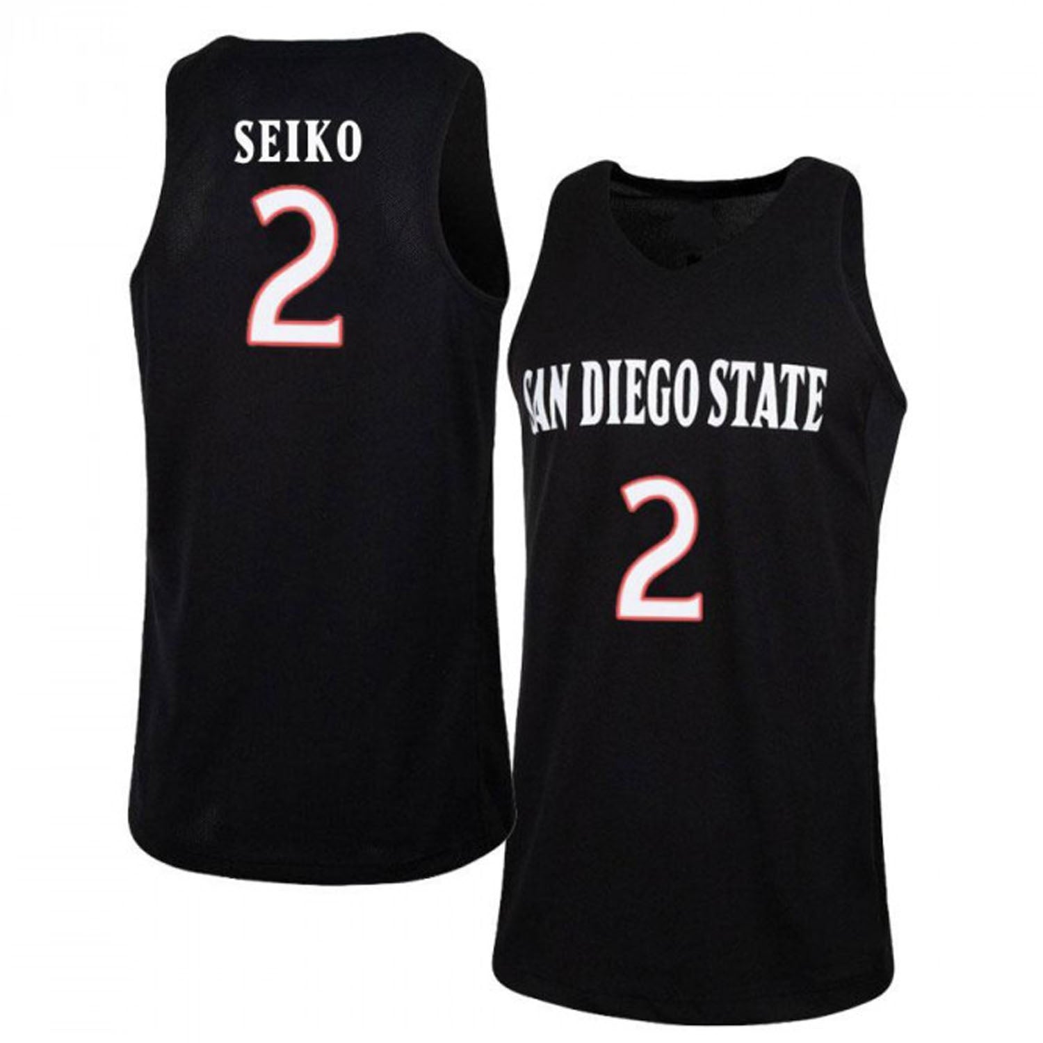 Adam Seiko San Diego State Aztecs 2 Jersey