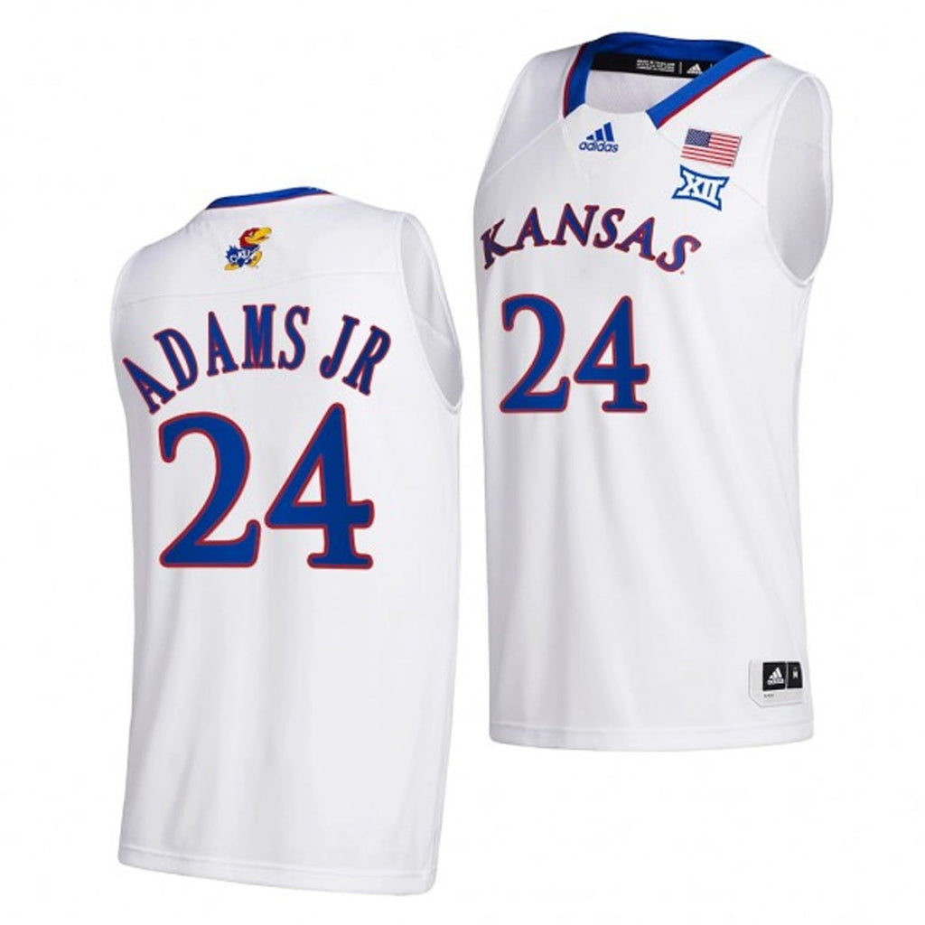 Adams Jr Kansas Jayhawks 24 Jersey