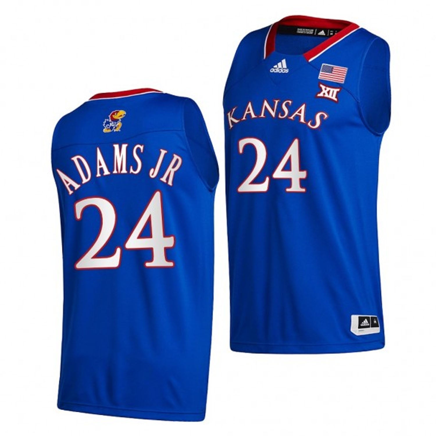 Adams Jr Kansas Jayhawks 24 Jersey