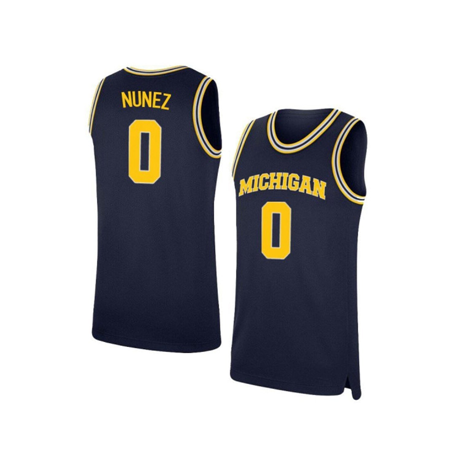Adrien Nunez Michigan Wolverines 0 Jersey