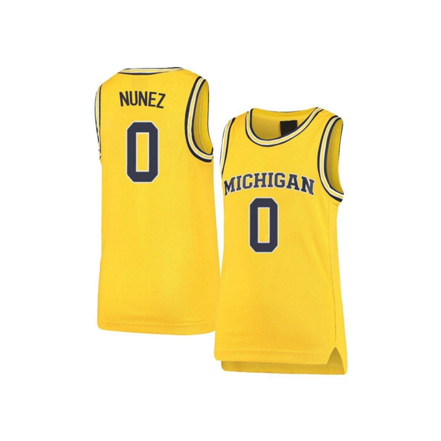 Adrien Nunez Michigan Wolverines 0 Jersey