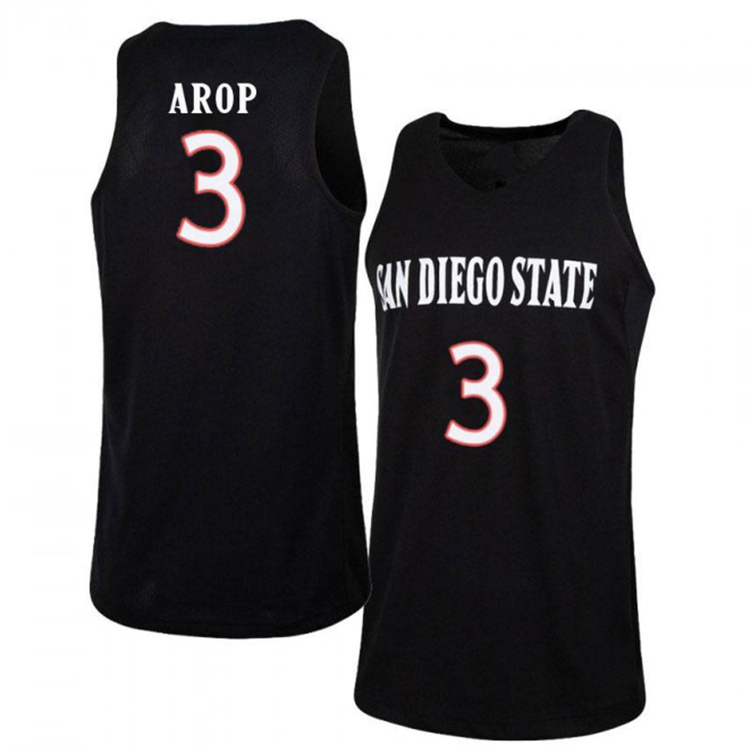 Aguek Arop San Diego State Aztecs 3 Jersey