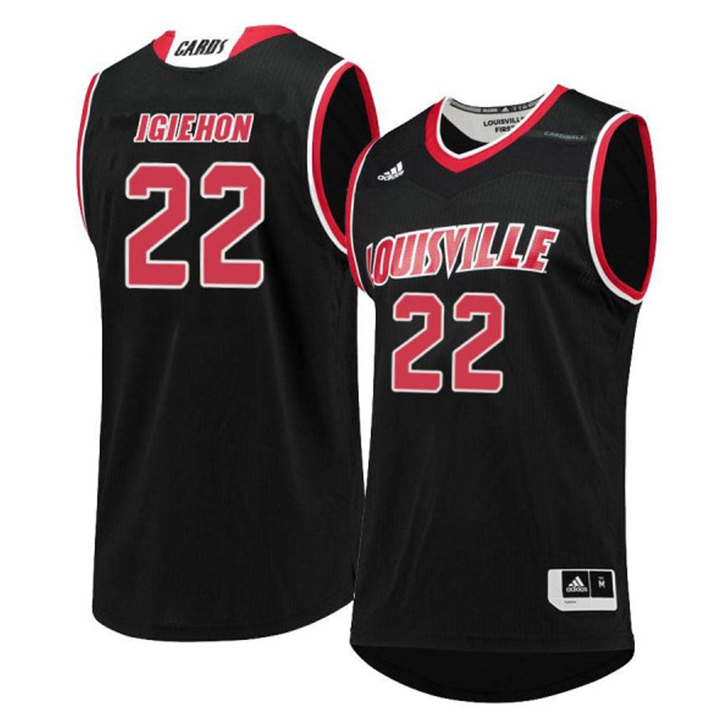 Aidan Igiehon Louisville Cardinals 22 Jersey