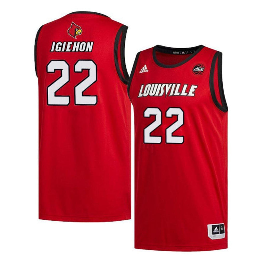 Aidan Igiehon Louisville Cardinals 22 Jersey