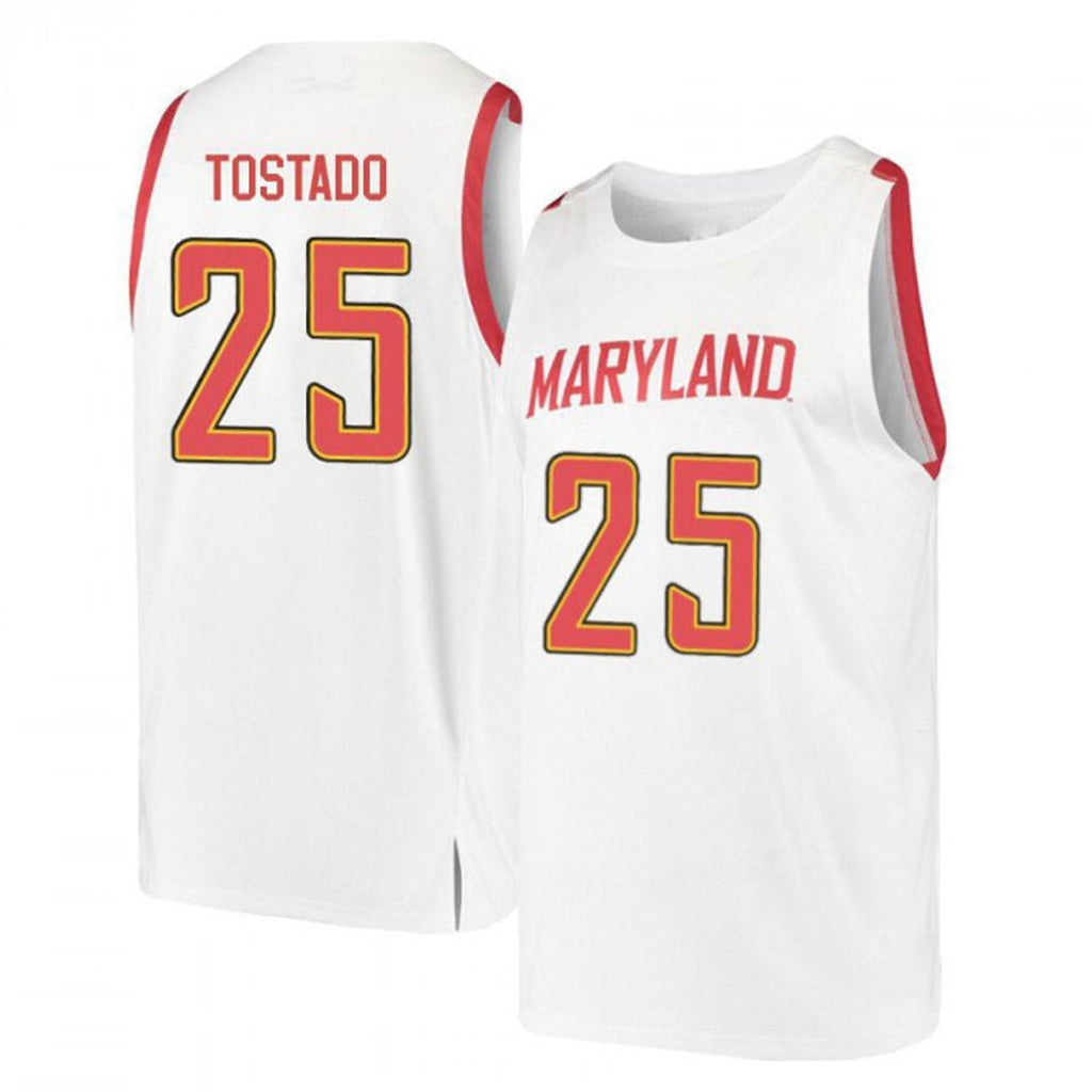Alex Tostado Maryland Terrapins 25 Jersey