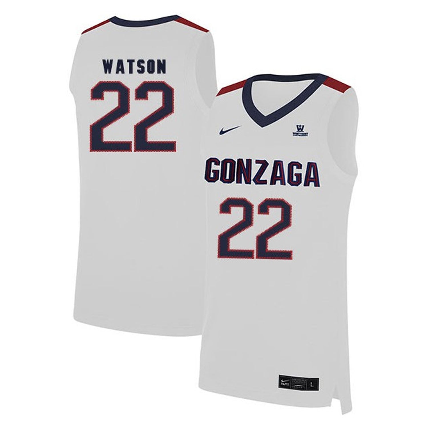 Anton Watson Gonzaga Bulldogs 22 Jersey