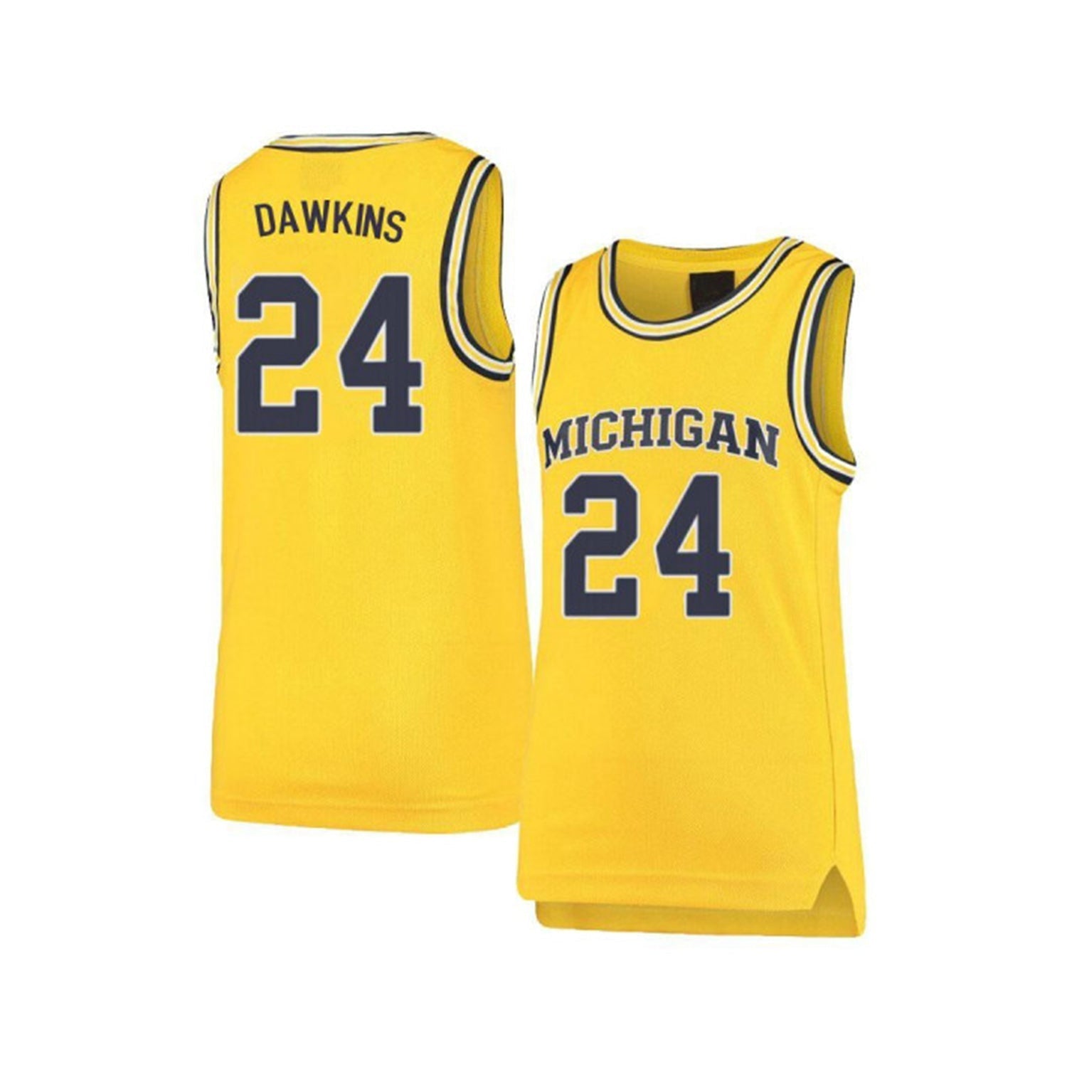 Aubrey Dawkins Michigan Wolverines 24 Jersey