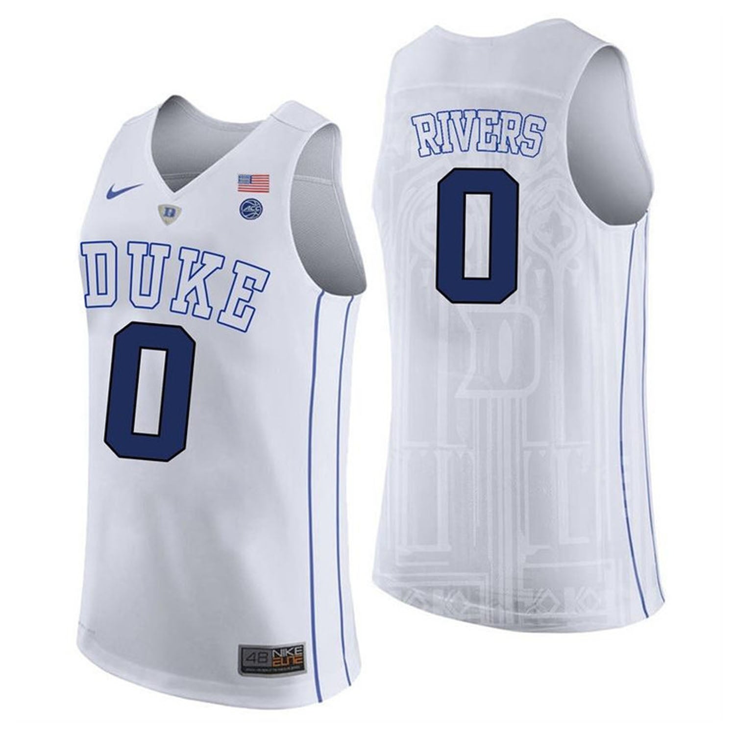 Austin Rivers Duke Blue Devils 0 Jersey