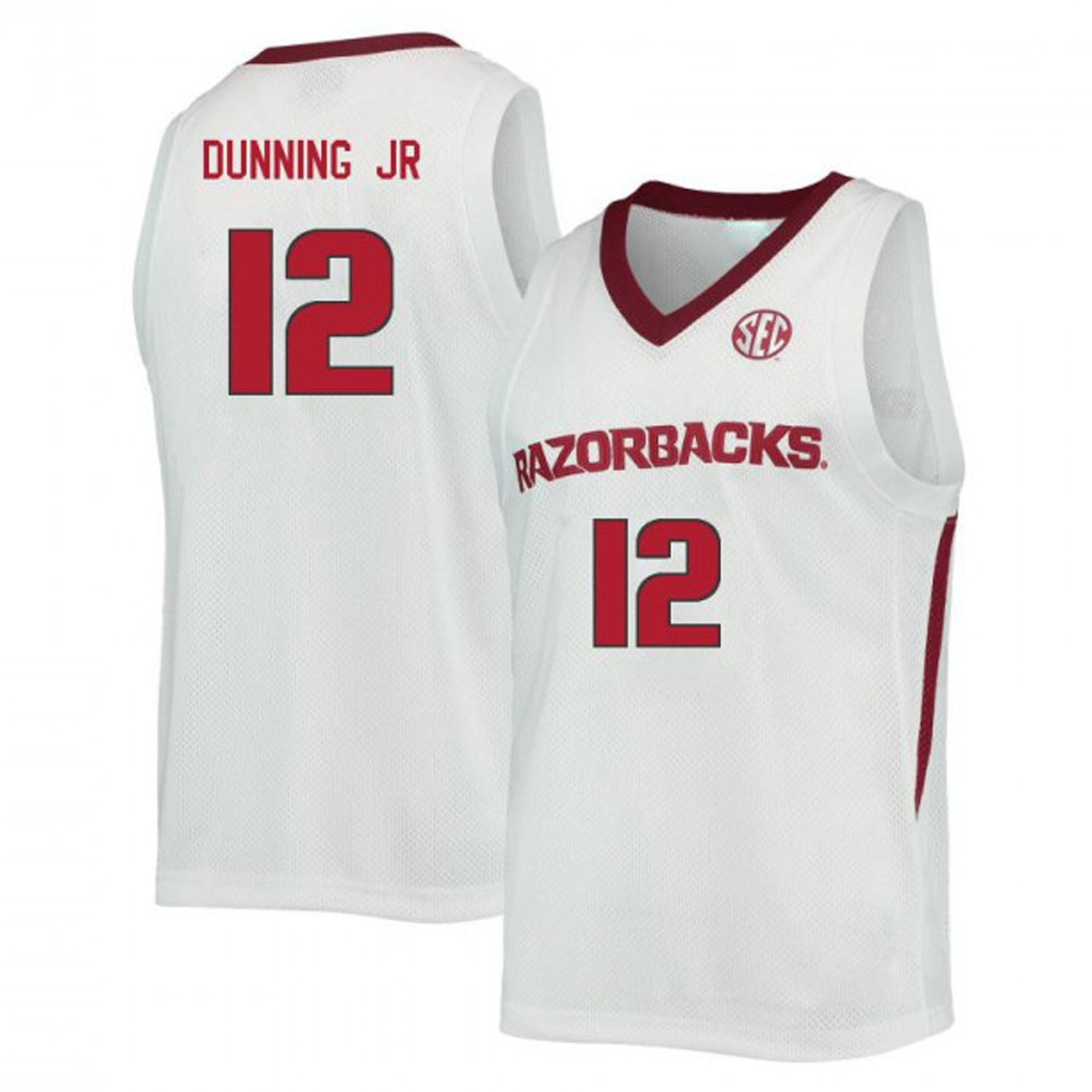 Barry Dunning Jr.Arkansas Razorbacks 12 Jersey
