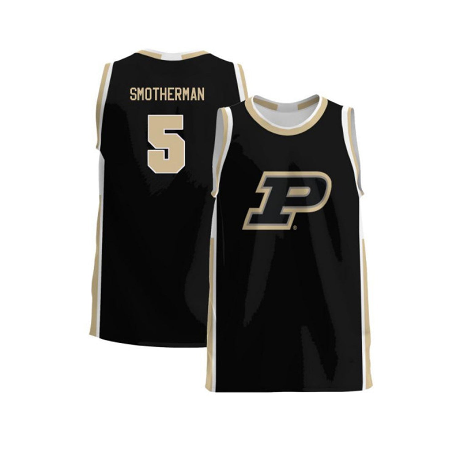 Basil Smotherman Purdue Boilermakers 5 Jersey
