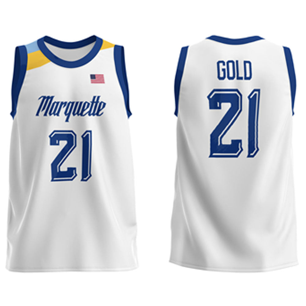 Ben Gold Marquette Golden Eagles 21 Jersey
