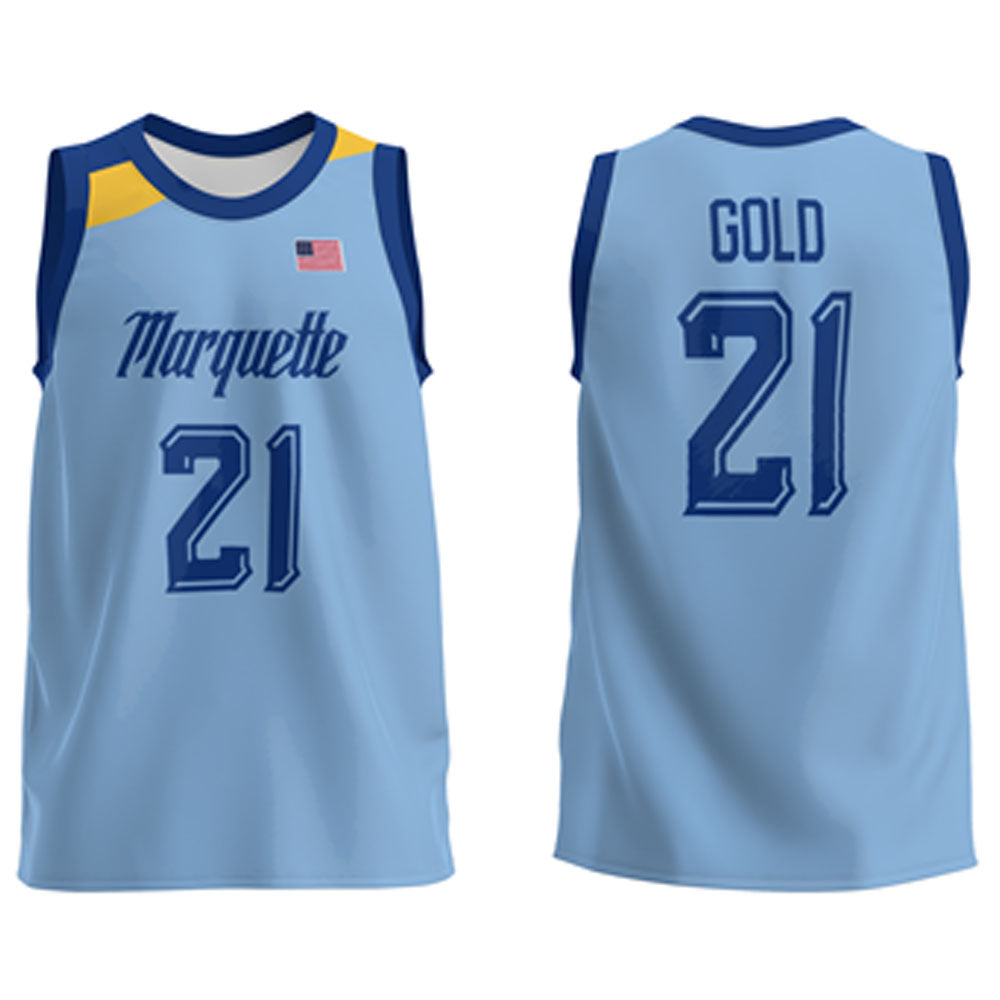 Ben Gold Marquette Golden Eagles 21 Jersey