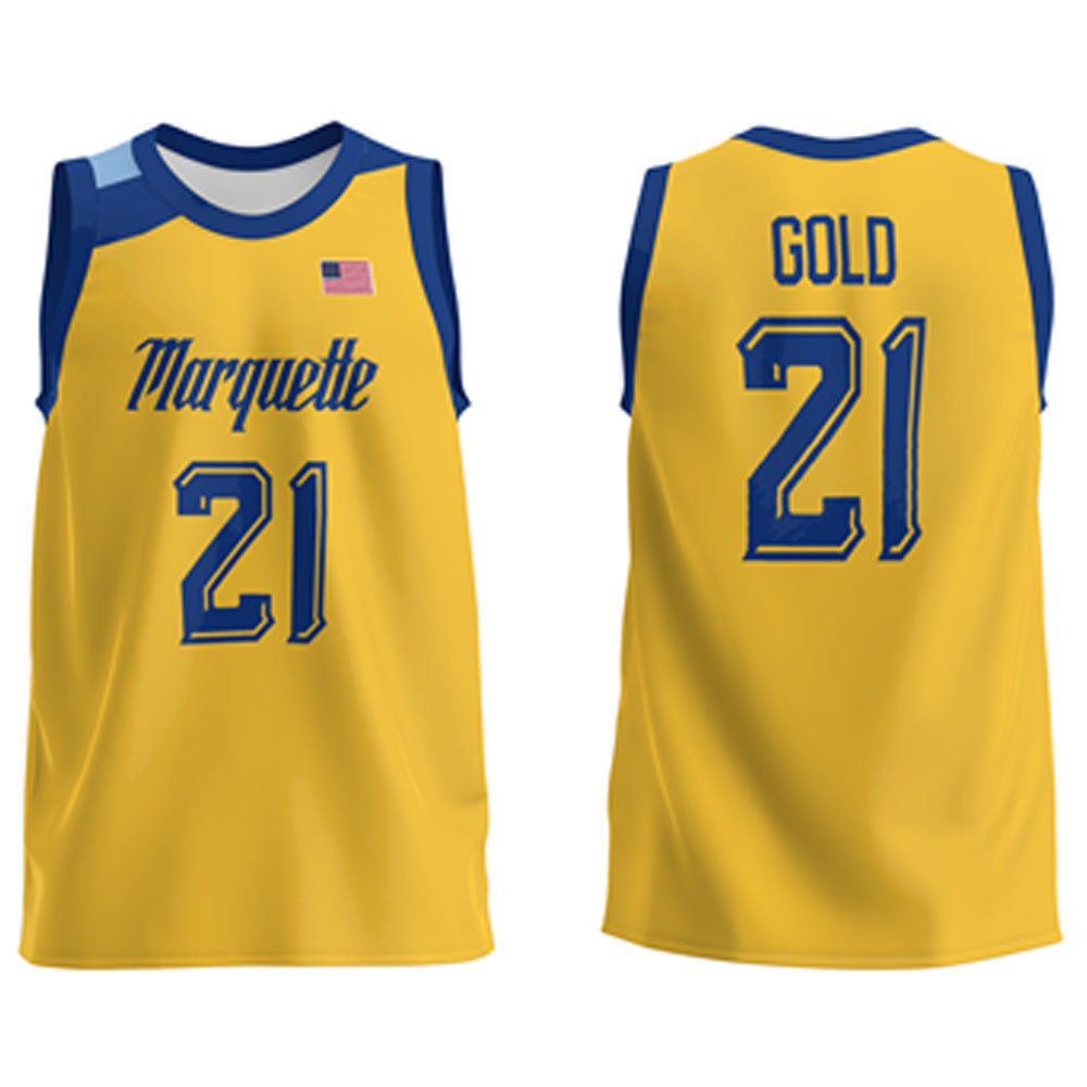 Ben Gold Marquette Golden Eagles 21 Jersey