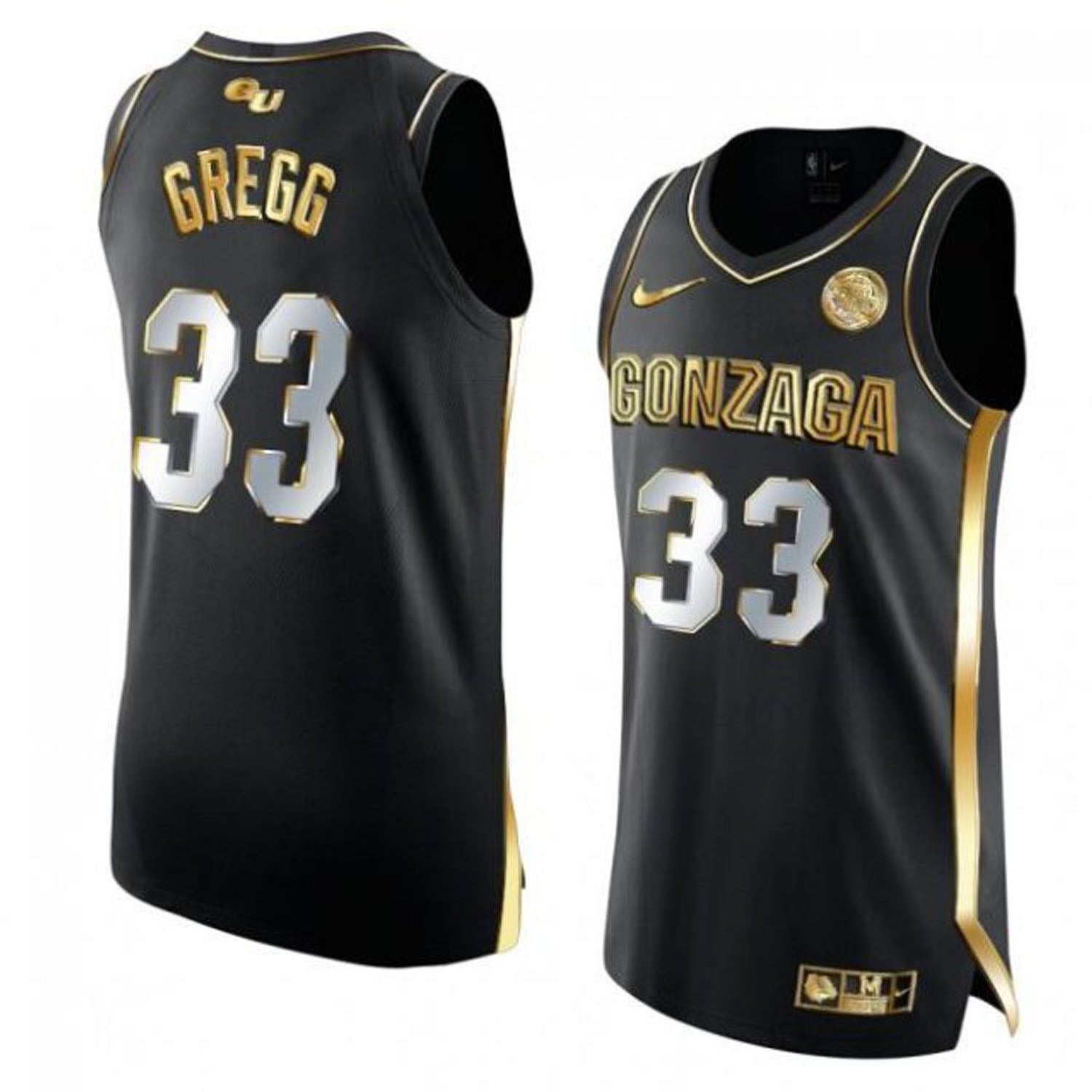 Ben Gregg Gonzaga Bulldogs 33 Jersey