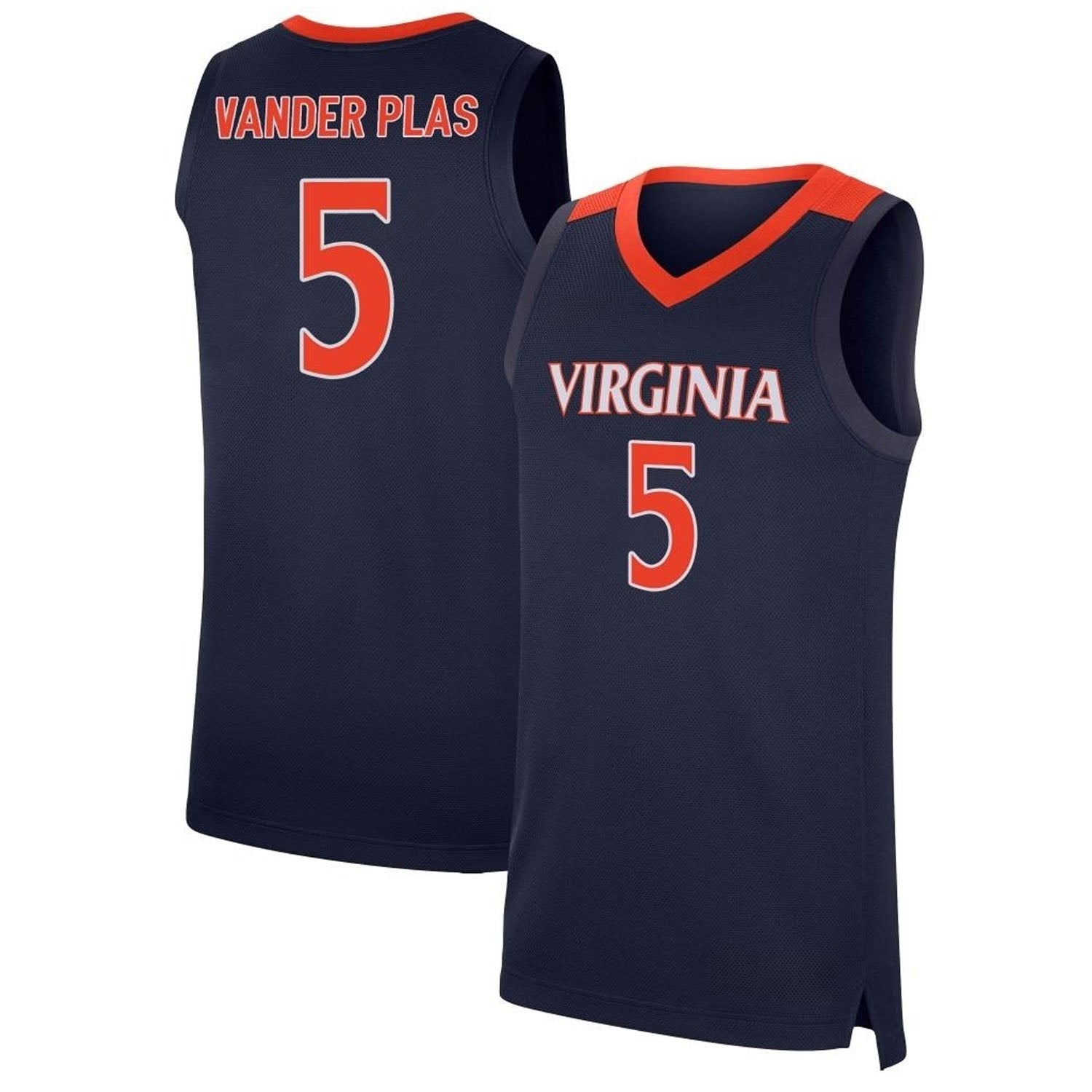Ben Vander Plas Virginia Cavaliers 5 Jersey