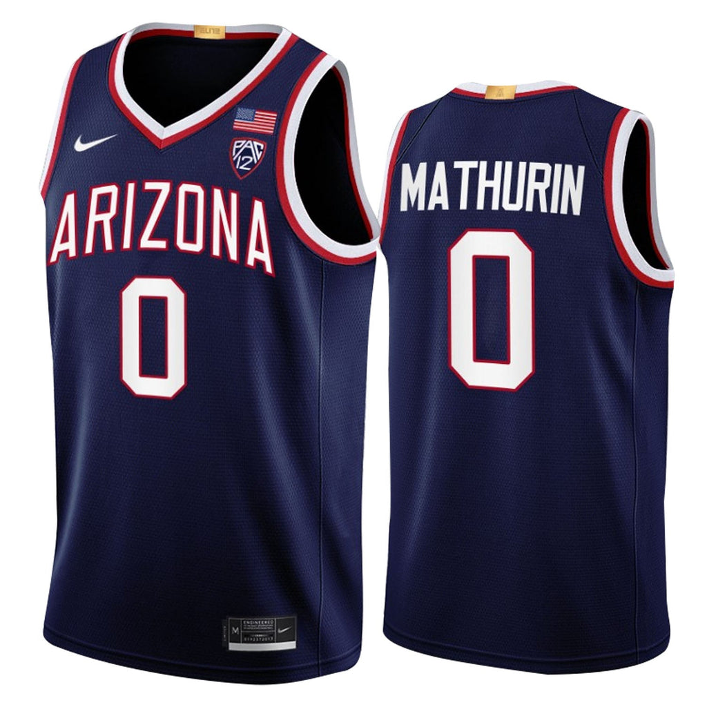 Bennedict Mathurin Arizona Wildcats 0 Jersey