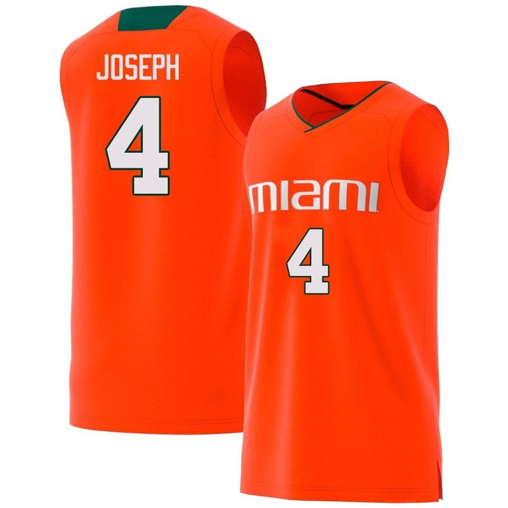 Bensley Joseph Miami Hurricanes 4 Jersey