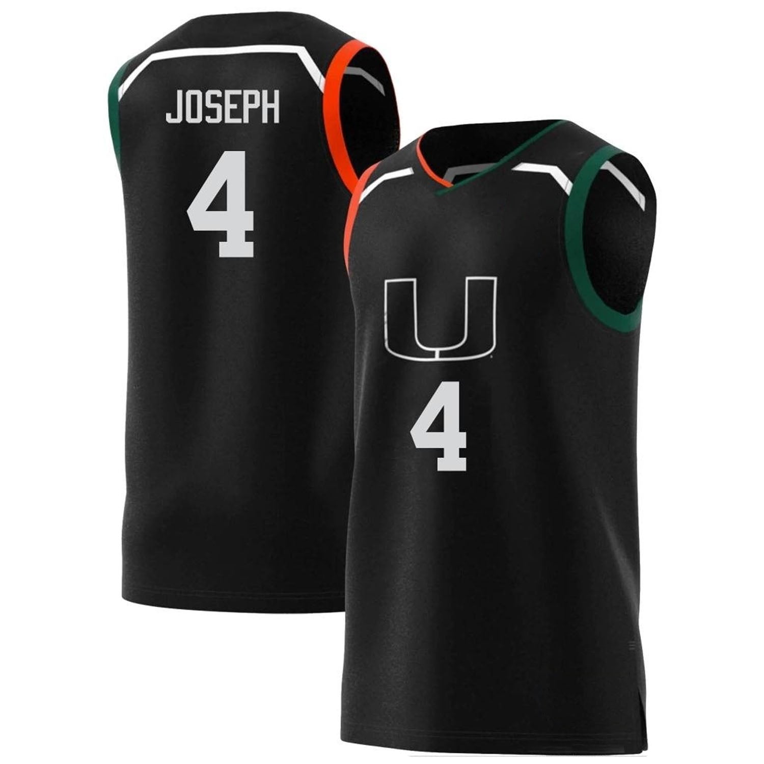 Bensley Joseph Miami Hurricanes 4 Jersey