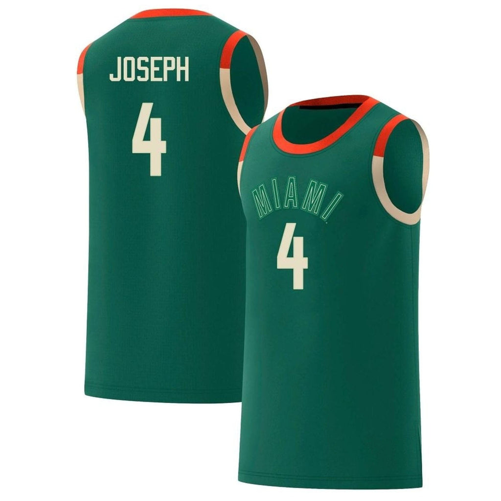 Bensley Joseph Miami Hurricanes 4 Jersey