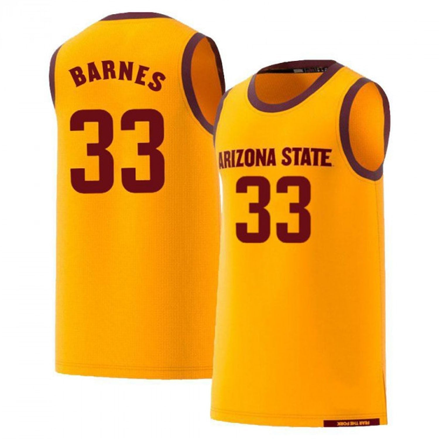 Bo Barnes Arizona State Sun Devils 33 Jersey