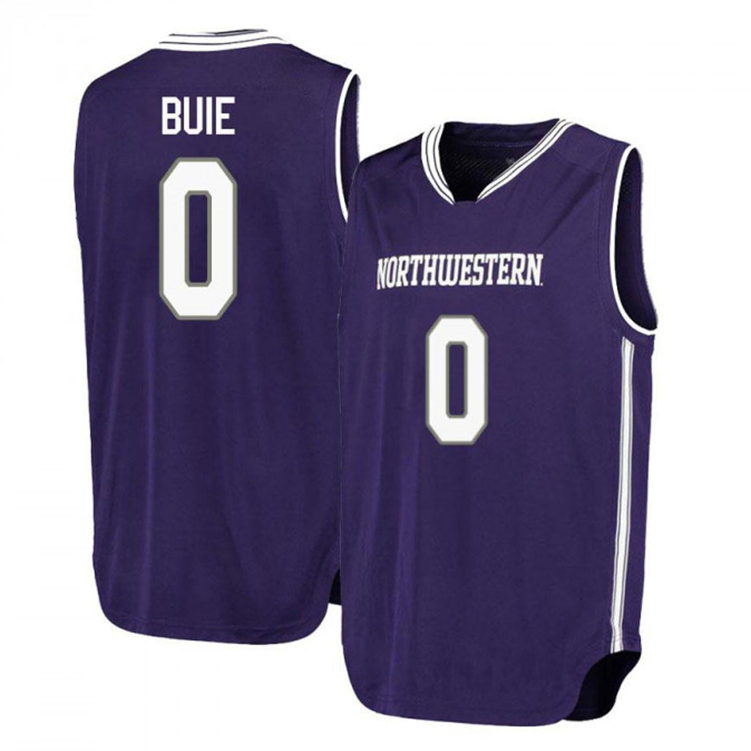 Boo Buie Northwestern Wildcats 0 Jersey