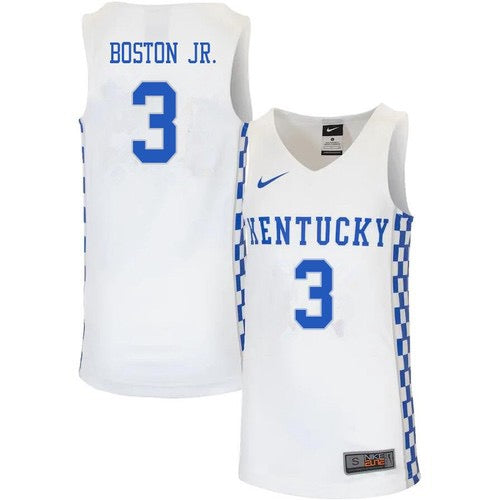 Brandon Boston Kentucky Wildcats 3 Jersey