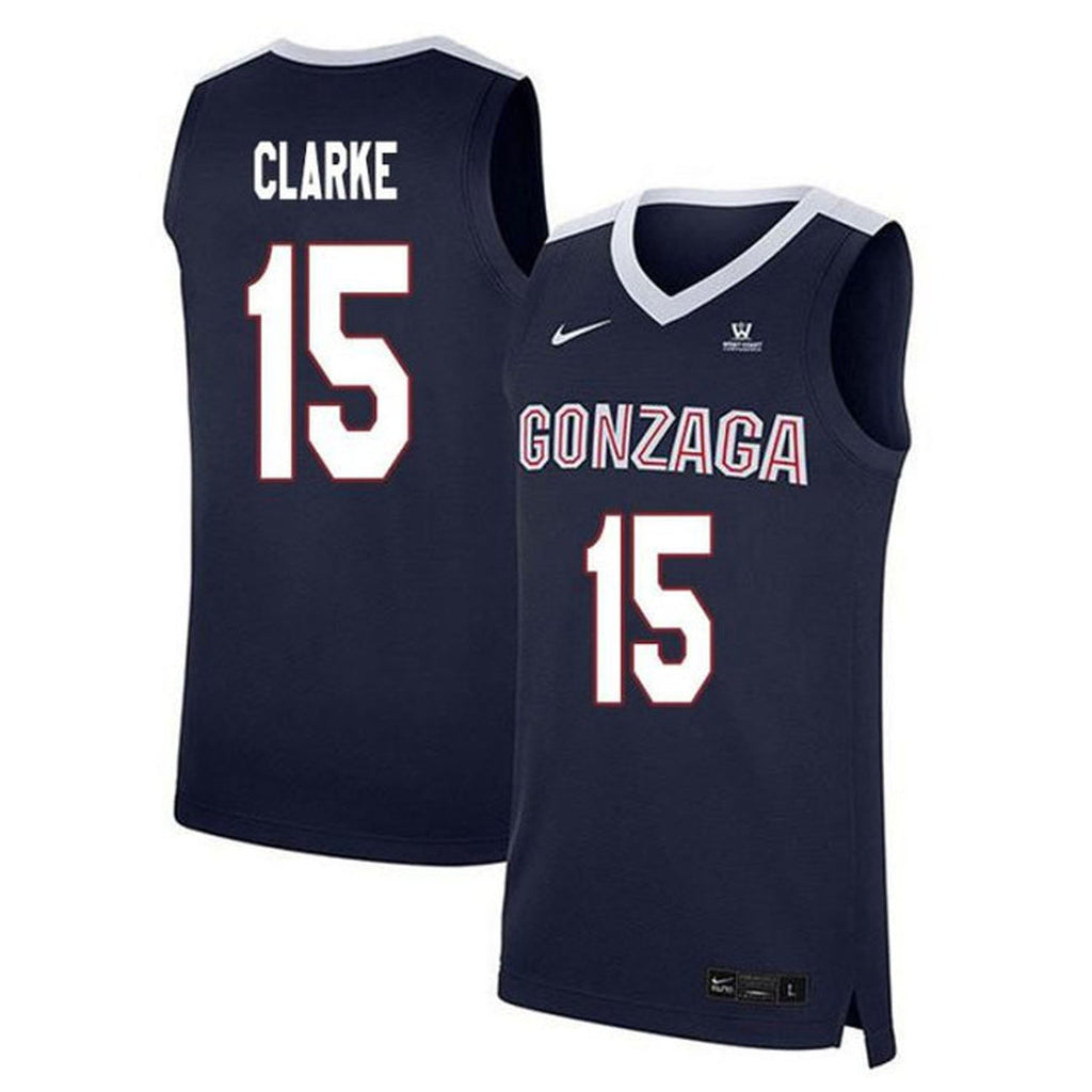 Brandon Clarke Gonzaga Bulldogs 15 Jersey